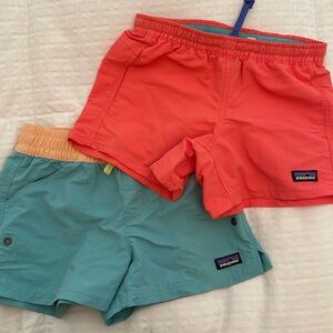 Excellent condition girls Patagonia shorts